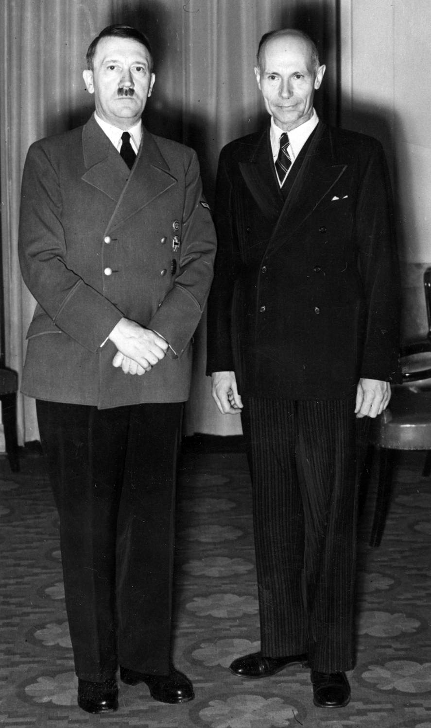 Adolf Hitler with Colin Ross